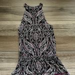 White House | Black Market  Drop Waist Tunic Black Multi - M EUC​ Photo 3