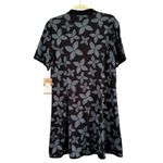NWT Ben Hogan Short Sleeve Pixel Floral Athletic Dress Womens Size XL Black Photo 1
