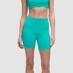 Lululemon  Wunder Under High Rise Biker Shorts 4” Tropics Tone Photo 0