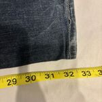 True Religion  Dark Wash Flare Jeans with Rainbow Details Photo 6