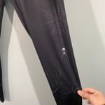 Pumpkins & Lotions Women's Black Spiders Web Pull On Leggings Size L Size L Photo 4