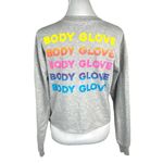 Body Glove Cropped Sweatshirt Gray Size Small Photo 2