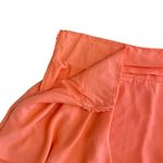 Pretty‎ Little Thing NWT Orange Ruffle Hem Mini Skirt Womens Size 12 Photo 3