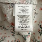 CeCe  Ruffle Floral Top NWT Pink Flounce  Romantic Feminine Ethereal Whimsy Photo 5