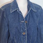 Caribbean Joe  Denim Jacket Size Medium Denim Blazer Photo 2