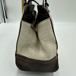 Vintage Coach Hamilton Shoulder Bag Off white and Brown Photo 3