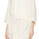 UGG  Ivory Kennedy Knit Long Sleeve Duster Sweater L Photo 0