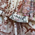 Free People Intimately Dreamy Days/Goddess Satin Sleep Pajama Set size M Brown Size M Photo 5