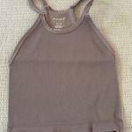 Free People Happiness Runs Long Crop Tank M/L Photo 0