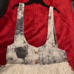 Jeans top freestyle dress White Size M Photo 2