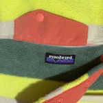 Patagonia  Synchilla Pullover Sweatshirt - Green, Yellow, Coral Salmon Pink sz XS Photo 1