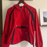 Nike Vintage Red and Black Windbreaker Jacket Photo 0