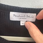 Michael Stars  Black‎ Long Sleeve Cutout Back Pullover Sweater Photo 2