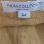 Emerson Fry Layla Dress Size M Honey organic cotton Yellow Size M Photo 12