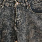 City Ink black acid wash jeans skinny size 7 Photo 1