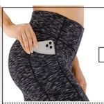 Healthyoga Leggings Black & Gray Space Dyed Yoga Workout Legging Womens Size XXL Photo 11