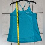 Nike  Women Athletic‎ Dri-Fit Green/Blue Tank Top size M Photo 5