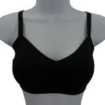 Aerie Smoothez By Padded Wireless Bralette In Black Size Medium Photo 0