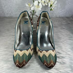 Shiekh  Chevron Pattern Heels Photo 1
