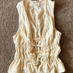 Aerie  Top Crop Tank White Photo 0