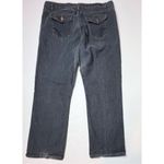 Dkin High Rise Straight Leg Stretch Blue Jeans Sz 20 Hipster Modern Photo 10