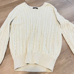 Brandy Melville  Cream Sweater Photo 0