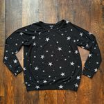 Buffalo David Bitton  black crew neck sweater with stars, size M Photo 5