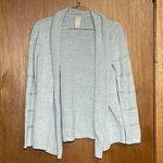 J. Jill Baby Blue Woman's Silk Blend Classic Cardigan Size XS Photo 0