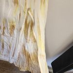 Stradivarius NWT  tie dye printed dress in yellow Photo 3