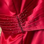 Alfred Angelo Bridesmaids Cherry Strapless NWT Photo 3