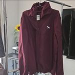 PINK - Victoria's Secret PINK Victoria Secret Maroon Jacket Photo 5