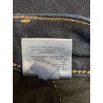 EXPRESS Blue High Waisted Front Slit Midi Cargo A-line Denim Jeans Skirt Size 12 Photo 4