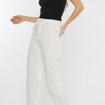 Kancan Irelia Ultra High Rise Mom Jeans White NWT Size Large Photo 3