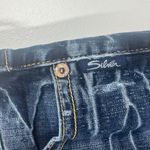 Silver Jeans Women 28 Blue Denim Flare Boot Western Glove Works Cotton Concert Photo 4