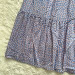 XiRENA Dress Larken Midi Tiered Flutter Sleeve Cotton Silk Blend Floral Sz L Multiple Size L Photo 6