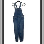 Free People We The Free Skinny Denim Overalls Bibs Mid Rise Size 30 Photo 2