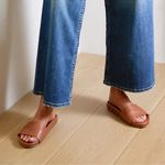 Beek Gallito Leather Slide Sandal in Tan Size 8 Photo 1