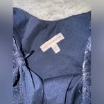 Dress the Population NWOT  Tiffany One-Shoulder Midi Lace Dress Navy S Photo 4