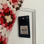 Lucky Brand Crochet Romper - Size M - Pink Granny Square - NWT Photo 11