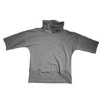 New York & Co. Women's Gray Soft Touch Fleece Cowl Neck Sweater Cozy Chic Photo 2