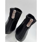 Adrienne Vittadini NETTA ankle boots / booties . Black leather. Size 6 M 4” Heel Photo 8