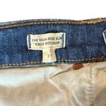 Madewell  High Rise Slim Crop Boyjean Jeans Size 27 Medium Wash Photo 7