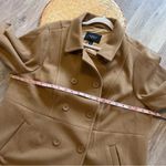 Torrid  Faux Melton Double Breasted Peacoat camel‎ brown women’s plus size 2x Photo 5