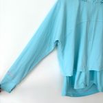 Sweaty Betty  Fast Track Running Jacket Blue Lagoon Full Zip Athletic Active Wear Photo 4