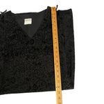 Vintage A Fortiori Burnout Dress Women’s Large Black Red Glitters Whimsical Photo 10