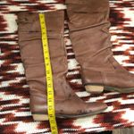 RARE Unique Genuine Leather Brown knee Photo 3