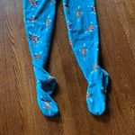 Jenni  Skating Reindeer Print Fleece Onesie SIZE L Photo 1