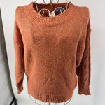 Democracy Women's  Orange Pull Over Sweater Size XS Photo 0