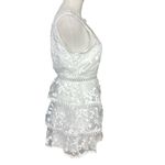 NWT Lulus Women's M Look So Sweet White Embroidered Lace Mini Dress LWD Bridal Size M Photo 5