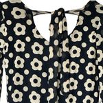 Paco Rabanne VTG Y2K floral shiffon lace shoulders top Grunge Whimsigoth L Size L Photo 8